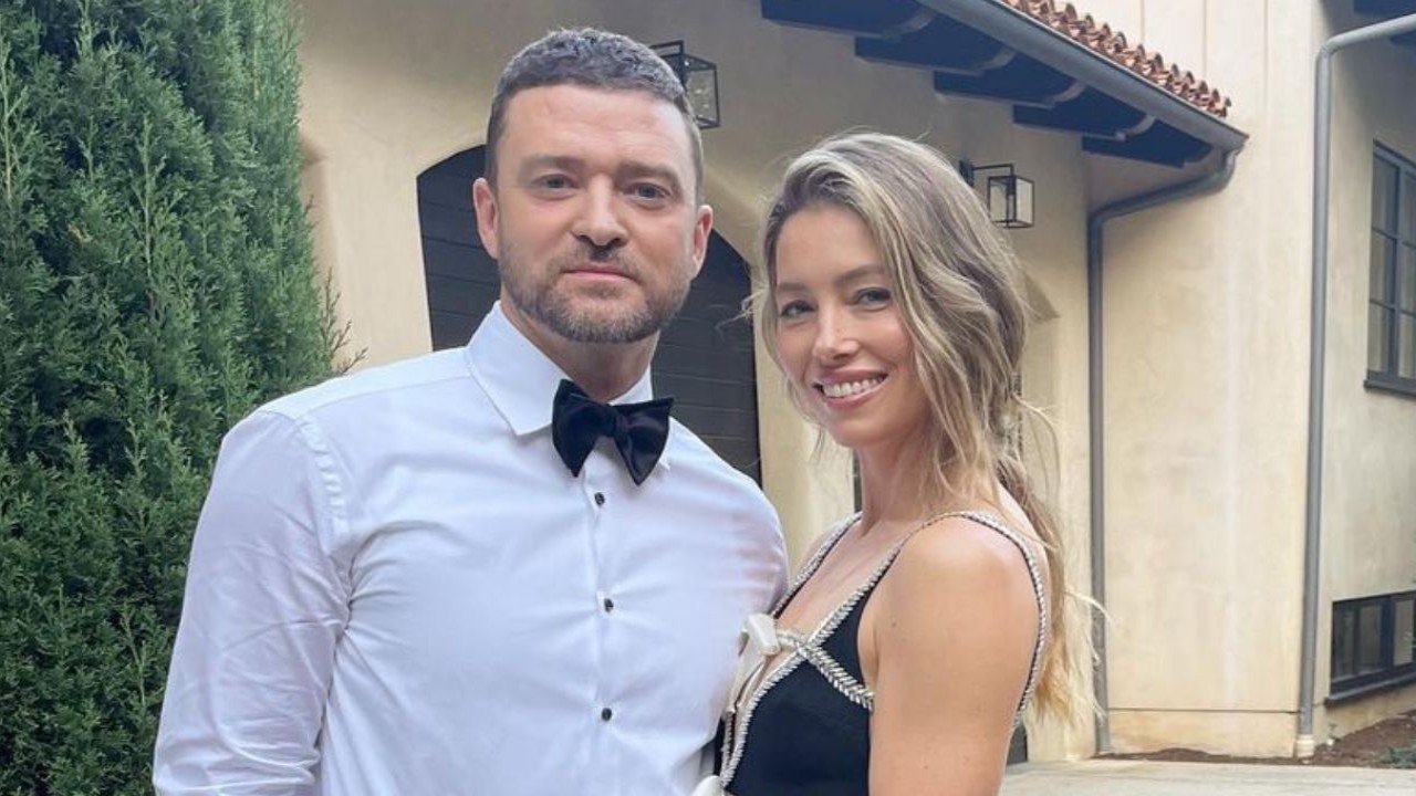 Justin Timberlake and Jessica Biel (Instagram/@justintimberlake)