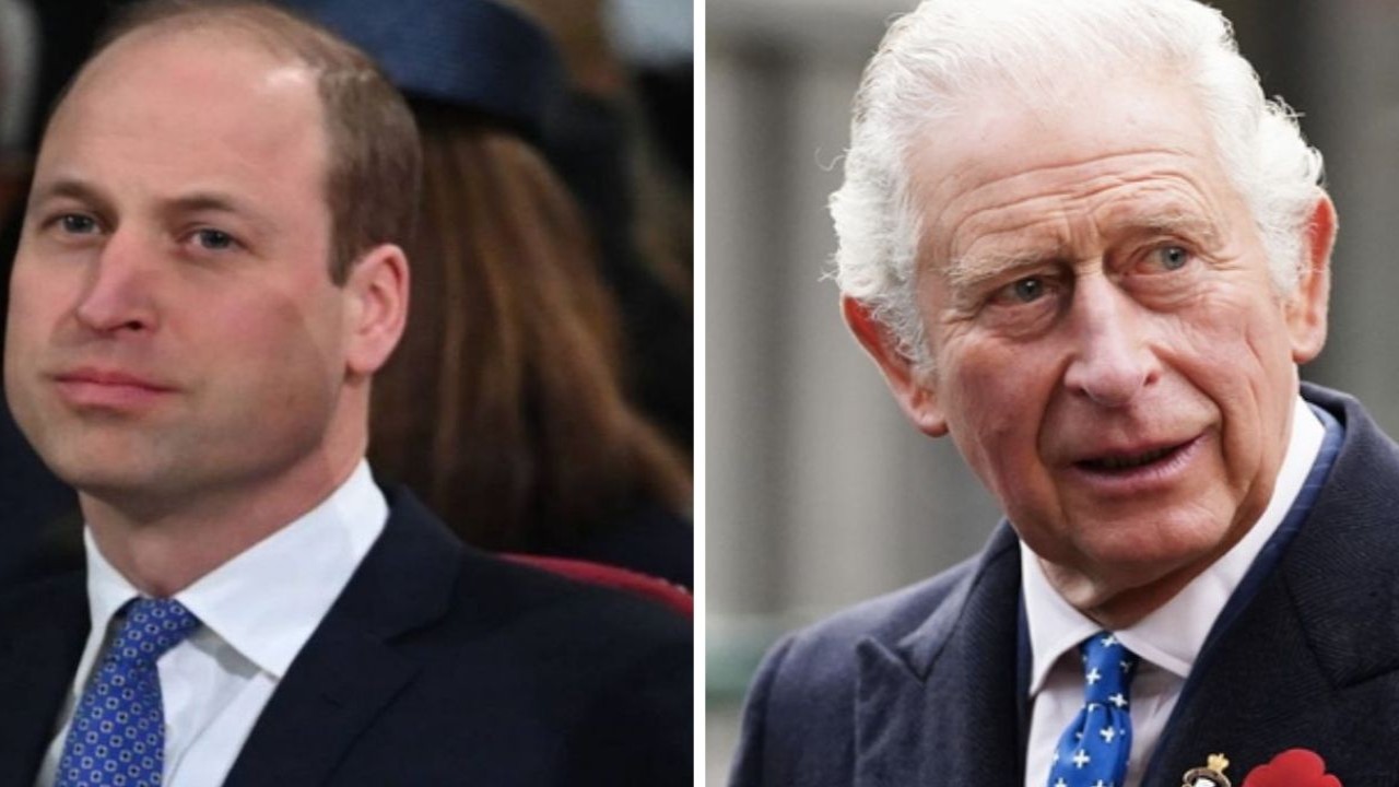 Prince William and King Charles - Getty Images 