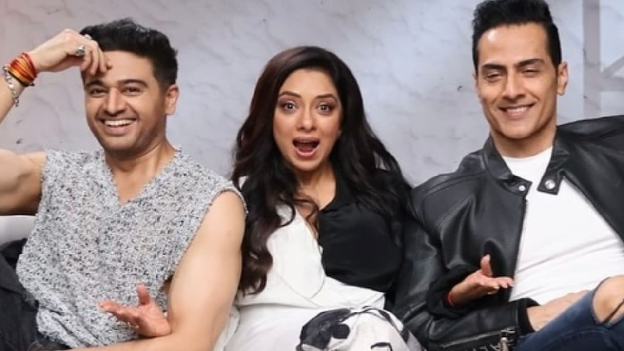 Gaurav Khanna, Rupali Ganguly and Sudhanshu Pandey