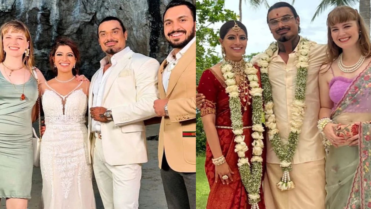 Varalaxmi Sarathkumar, husband Nicholai Sachdev look regal in unseen photos from dreamy wedding ceremony