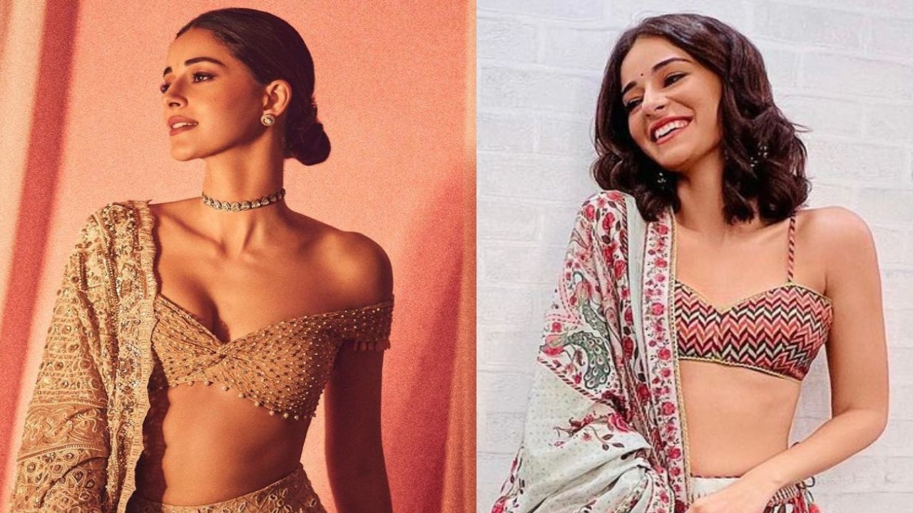 Ananya Panday-approved lehengas perfect for your best friend’s engagement (PC: Ananya Panday Instagram)