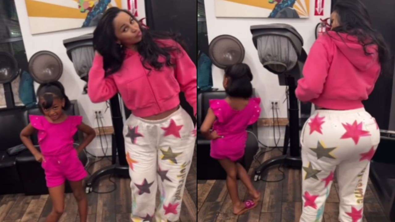 Cardi B Strikes a Pose With Her 6-Year-Old Daughter Kulture; See Here