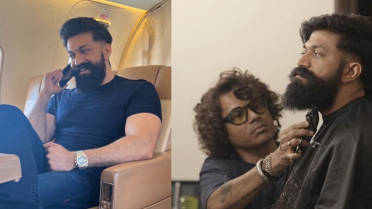 KGF star Yash's iconic long hair look to intense new style for Toxic, stylist shares BTS pic of massive transformation