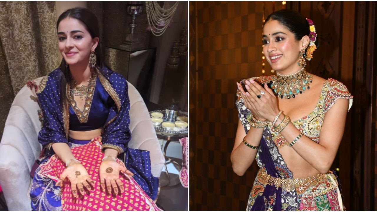 Anant Ambani-Radhika Merchant Wedding: Ananya Panday is ‘obsessed’ with her mehendi; Janhvi Kapoor flaunts look from ceremony