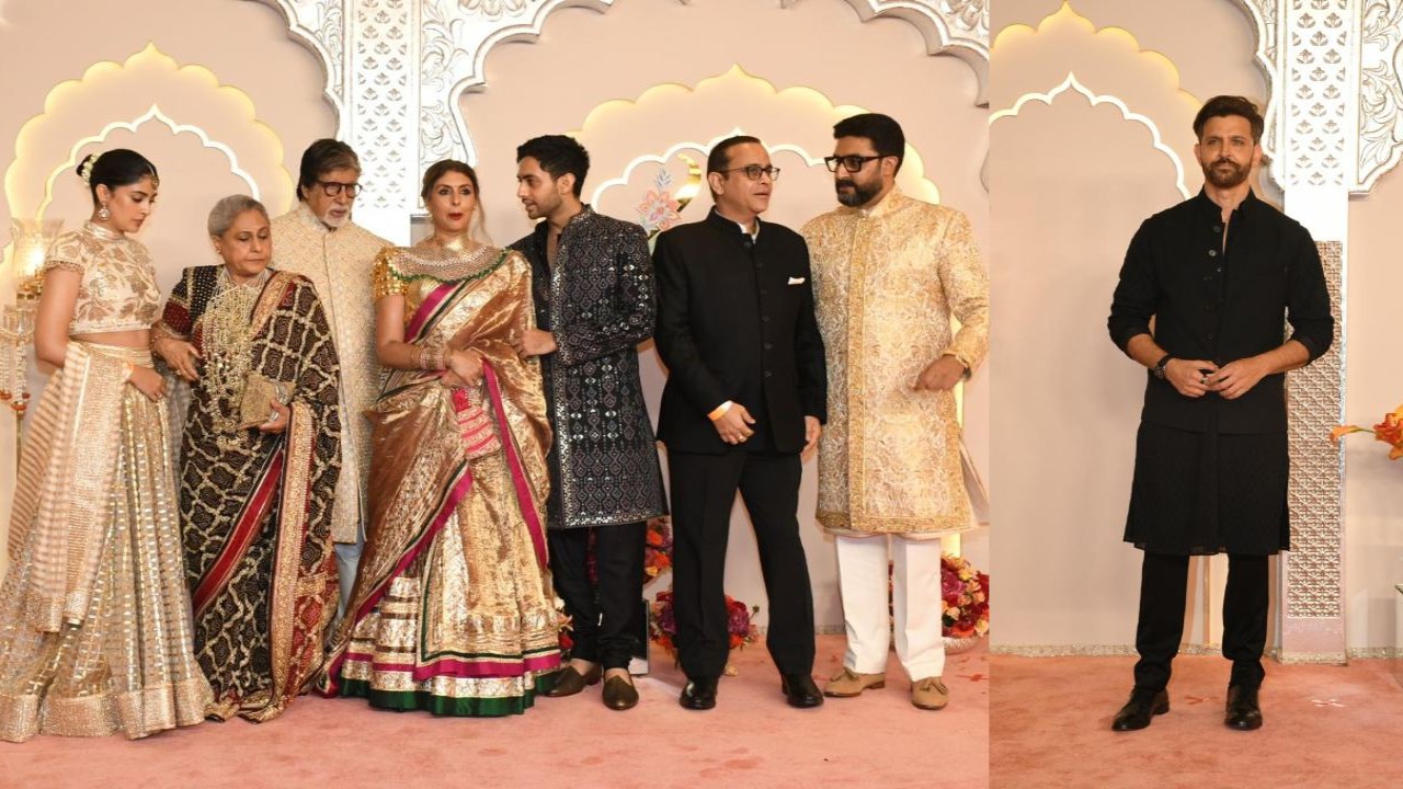 Amitabh Bachchan and family 