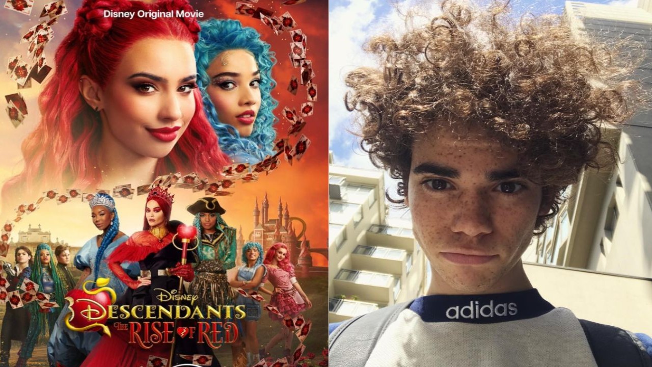 Descendants: The Rise of Red via IMDB, Instagram / Cameron Boyce