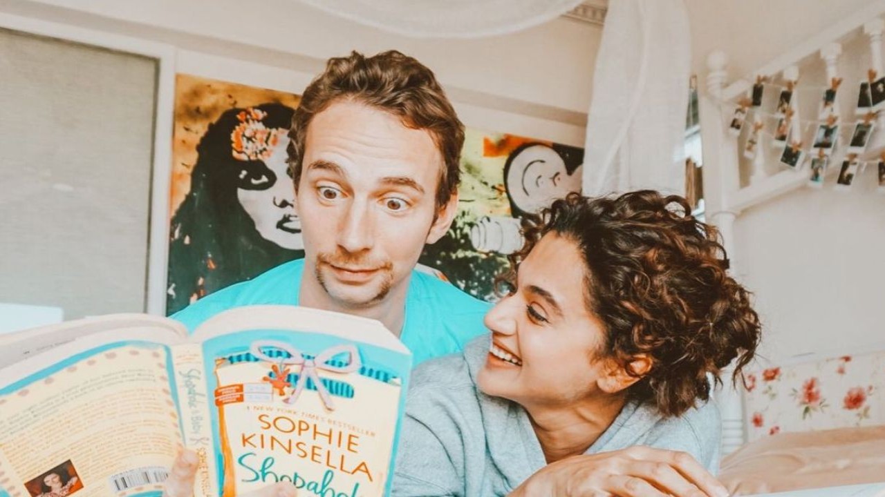 Taapsee reveals buying a house with hubby Mathias in Denmark; shares post-wedding plans (Instagram/@mathias.boe)