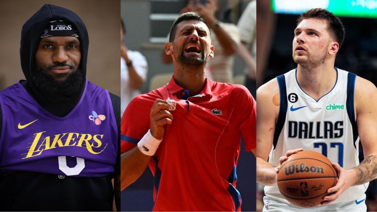 Here’s How LeBron James, Luka Doncic and More Reacted to Novak Djokovic’s Olympic Gold  