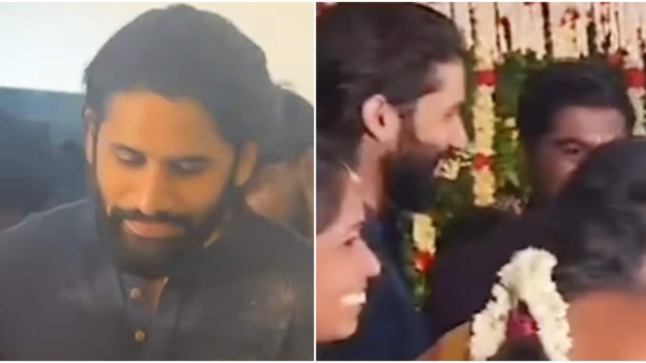 Naga Chaitanya arrives in style to attend personal assistant's marriage; don't miss VIDEO