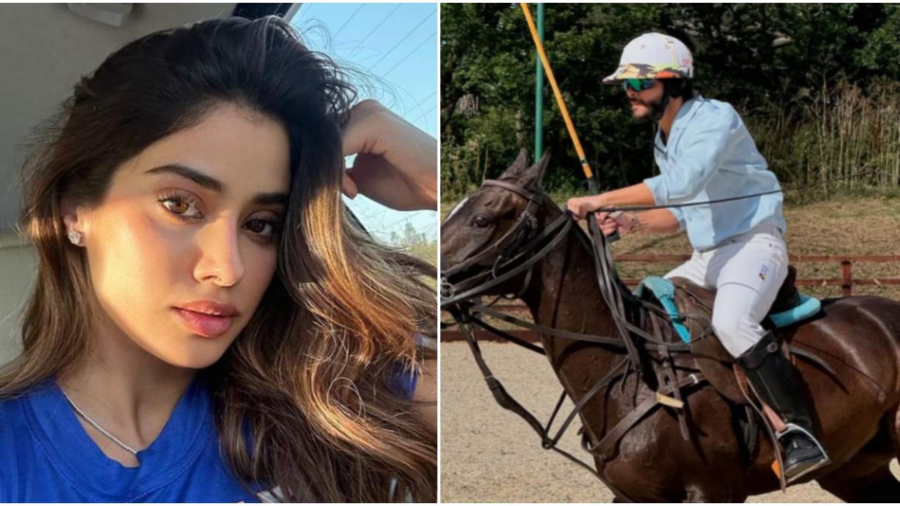 Janhvi Kapoor's beau Shikhar Pahariya drops his horse-riding PICS; Ulajh actress, dad Boney and sister Khushi shower love