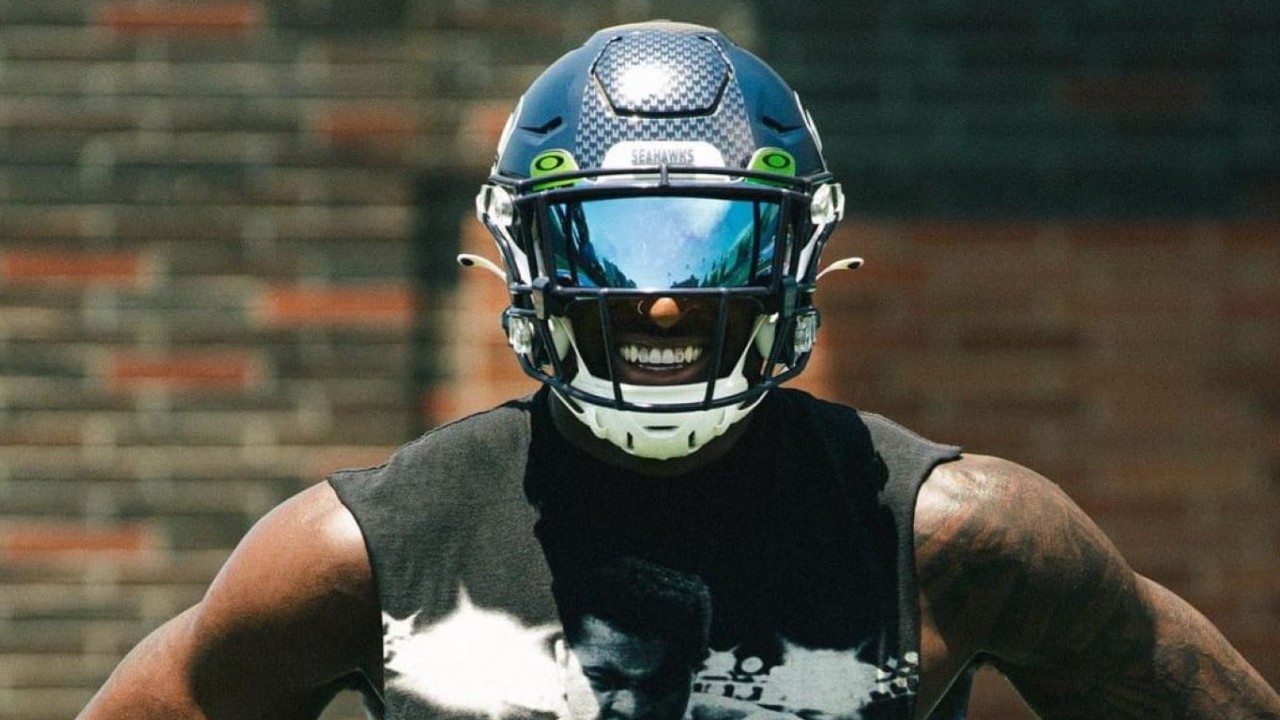 Watch: DK Metcalf Swings Helmet as a Weapon During Fight With Seahawks Teammates 