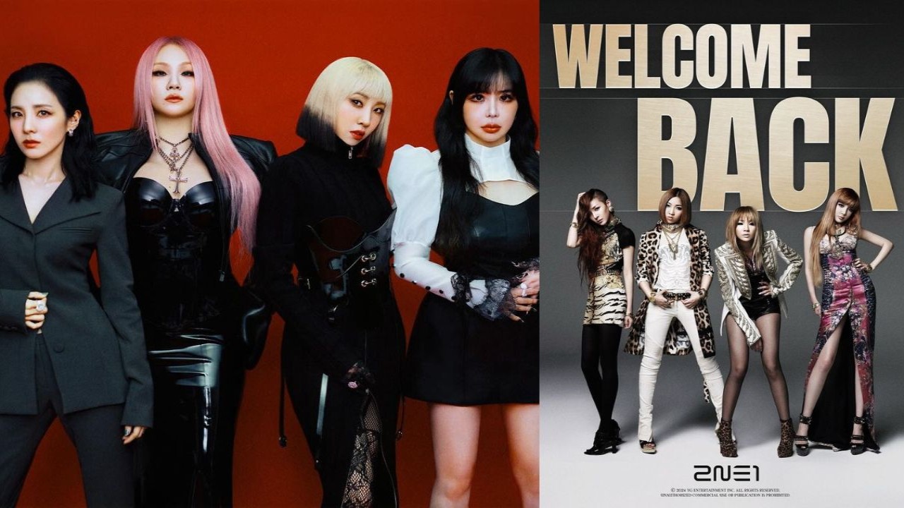 2NE1, Welcome Back poster; Image: CL's Instagram, YG Entertainment 