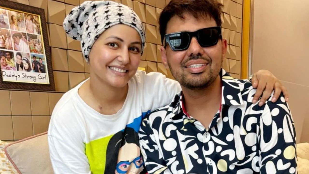 Hina Khan's friend Sonu Thukral posts PIC with actress as she dons beanie cap, calls he...