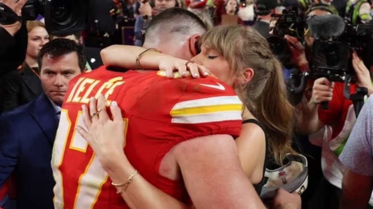 Travis Kelce promises to protect Taylor Swift and her family, becoming a 'built-in' bodyguard for the pop sensation. 