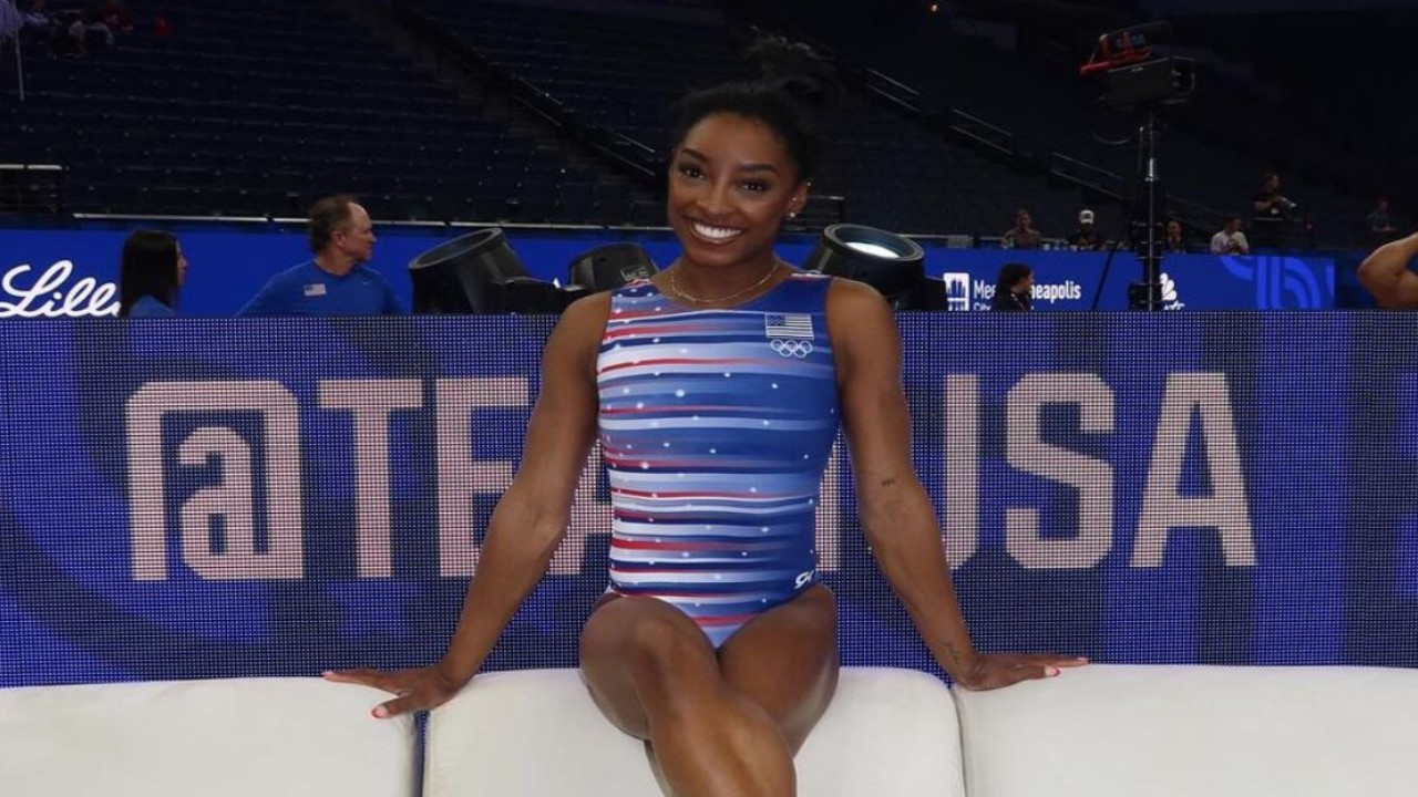 Simone Biles Makes Big Announcement About Calf Injury and How It Feels to Be Back on Olympic Stage After Tokyo Debacle