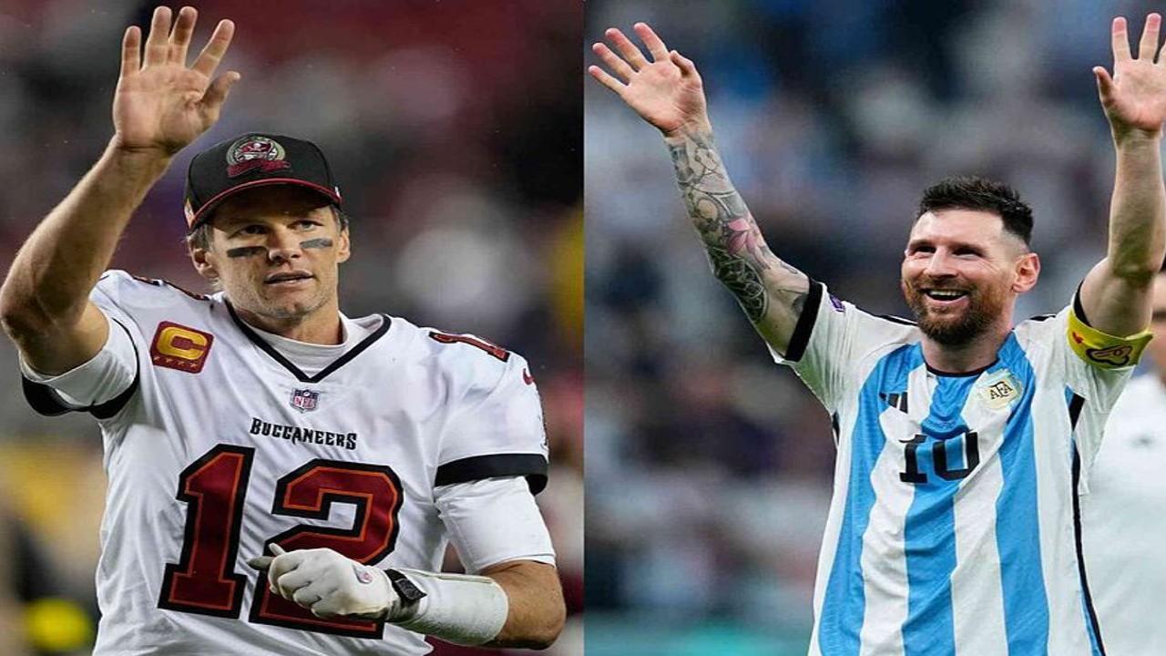 Tom Brady Promises to Bring Lionel Messi to UK; Apologises to David Beckham