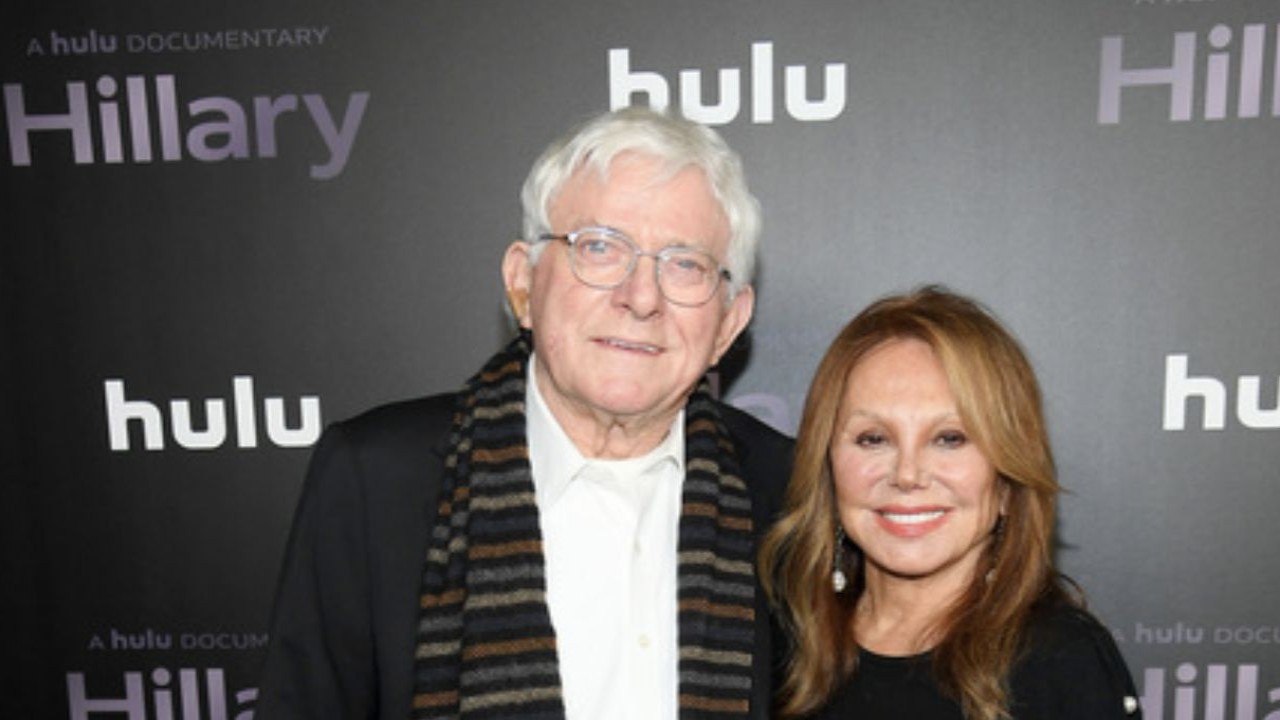 Late Phil Donahue and his wife Marlo Thomas- Getty Images 