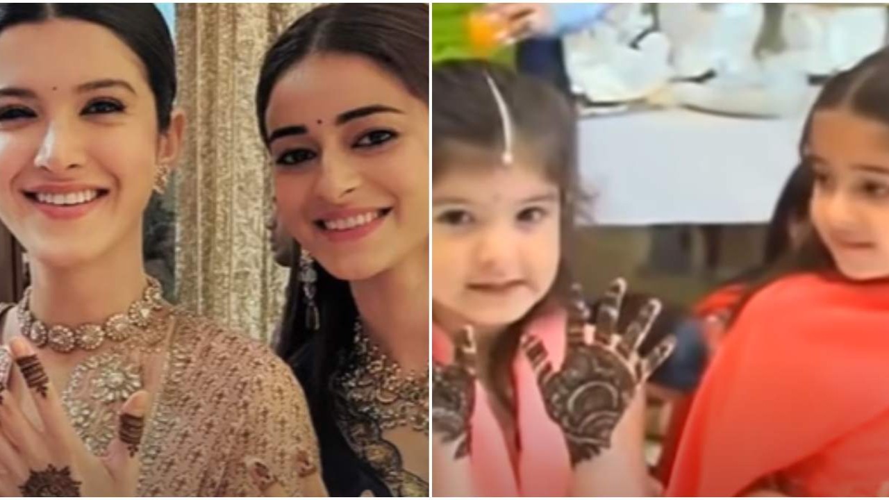 Ananya Panday celebrates friendship with BFF Shanaya Kapoor sharing Then and Now collage; 'Some things never change'