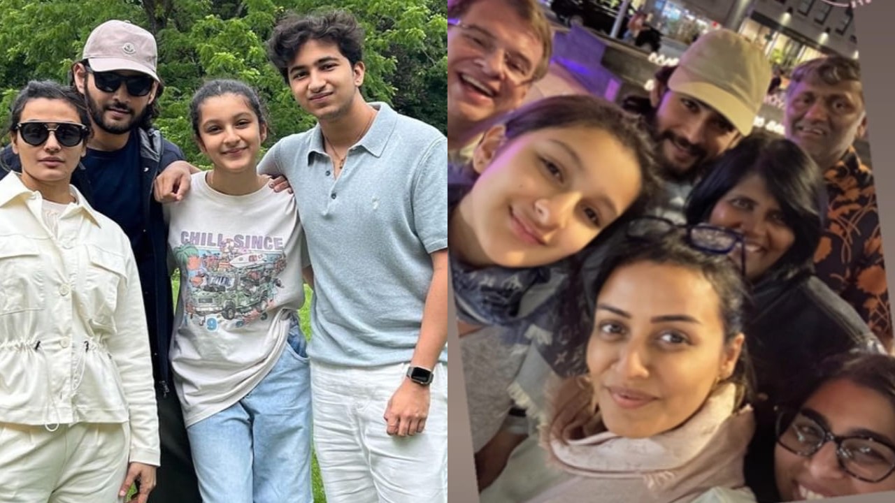 Mahesh Babu, wife Namrata Shirodkar's fun evening with 'close friends' and daughter Sitara was all about taking selfies and happy times