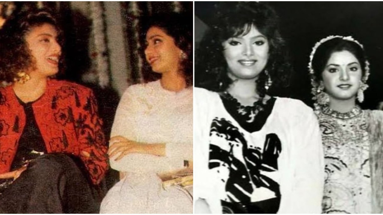 Sridevi and Divya Bharti’s OLD pics from the archives shared by Sonam Khan chime major nostalgia; fans REACT