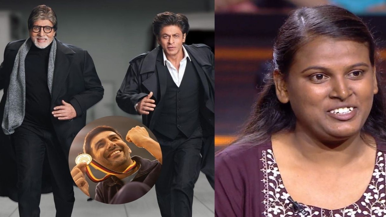 Kaun Banega Crorepati 16: Amitabh Bachchan asks 21-year-old student contestant Vaishnavi Bharti whether she likes Kartik Aaryan? Response has SRK connection