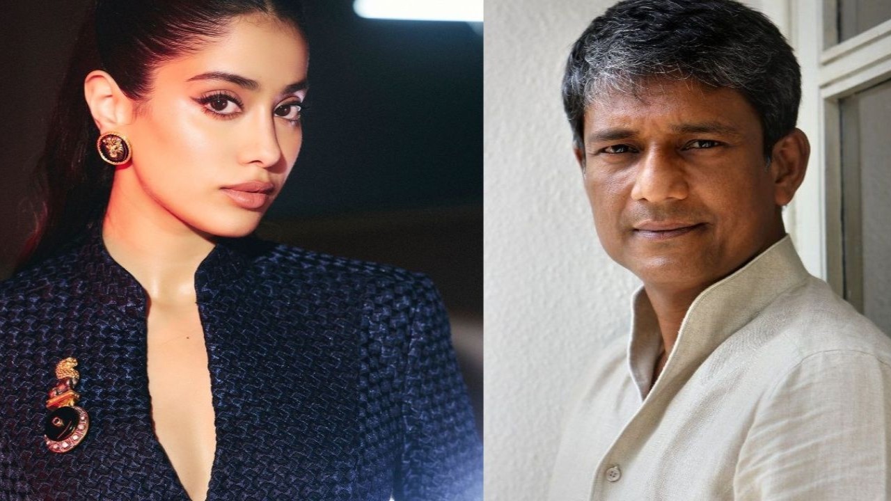 Janhvi Kapoor and Adil Hussain 