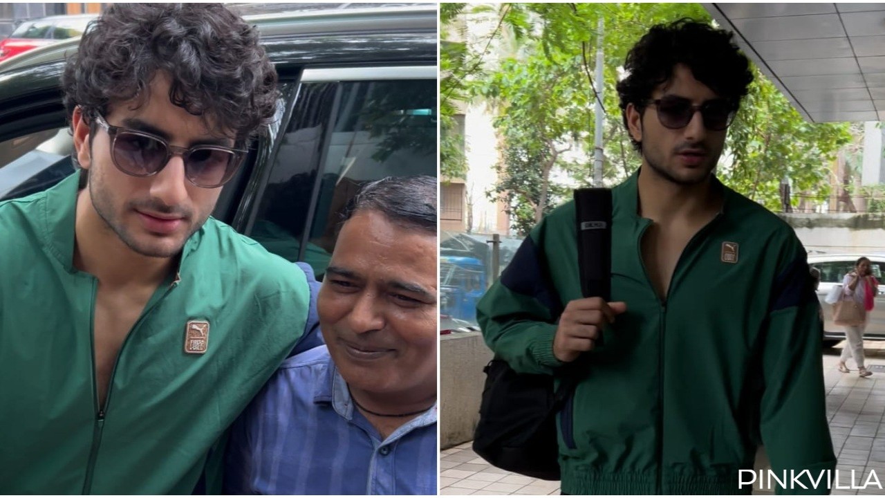 WATCH: Ibrahim Ali Khan playfully touches fan’s feet and goofs around with paps; netizens shower love