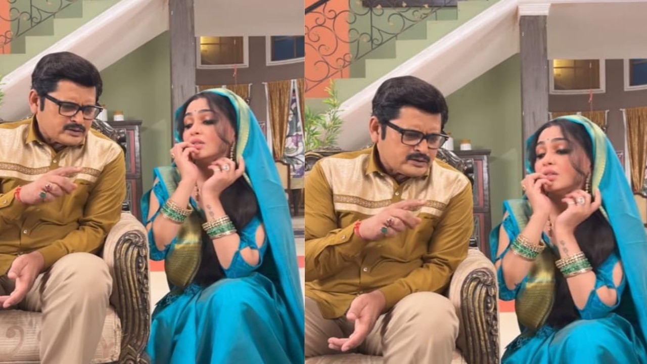 Bhabi Ji Ghar Par Hai actor Rohitashv Gour shares Internet's viral baba's hilarious advice on ‘Shaadi and Sharaab’ with Shubhangi Atre; Watch