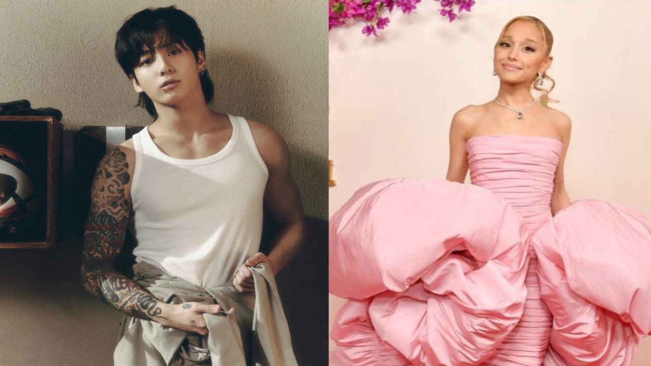 Jungkook, Ariana Grande: BIGHIT MUSIC, Getty Images 