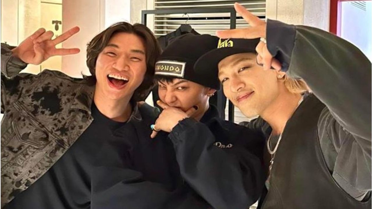 BIGBANG's Daesung, G-Dragon and Taeyang; Image Courtesy: G-Dragon's Instagram