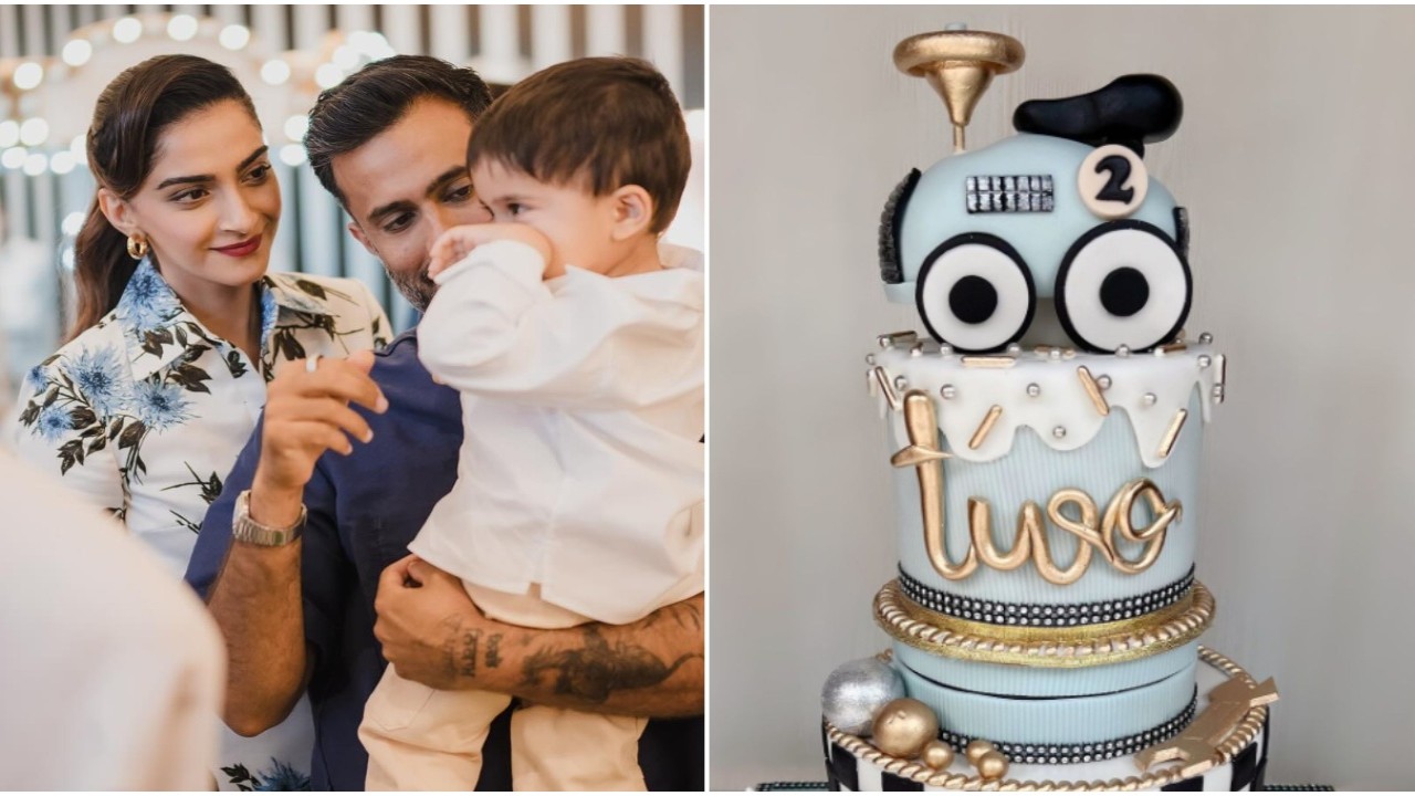 WATCH: Sonam Kapoor and Anand Ahuja’s son Vayu’s race car-themed birthday cake is every kid's dream; ‘Two Fast, 2 curious’