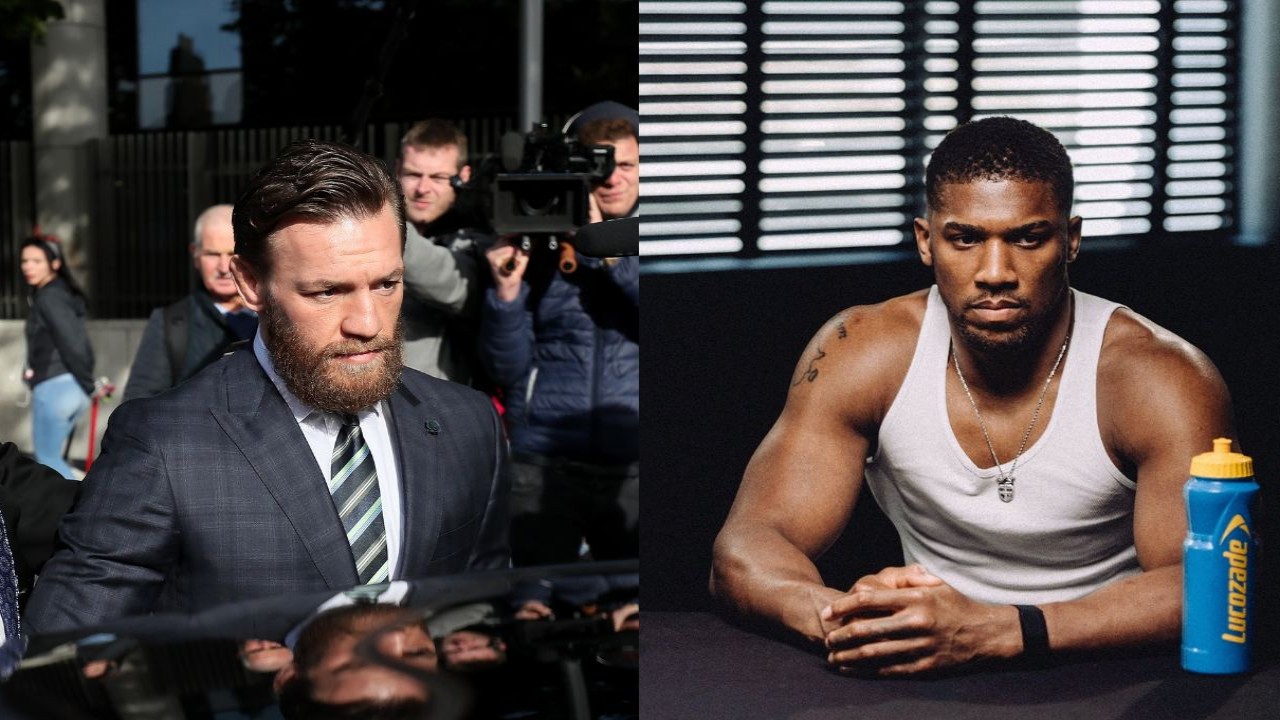 Conor McGregor finally reveals the truth behind the controversial beer incident with Anthony Joshua