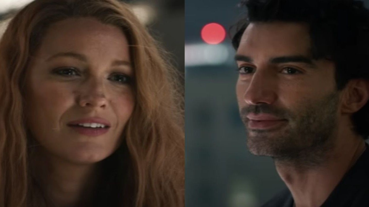 Blake Lively and Justin Baldoni (CC: YouTube/Sony Pictures Entertainment)