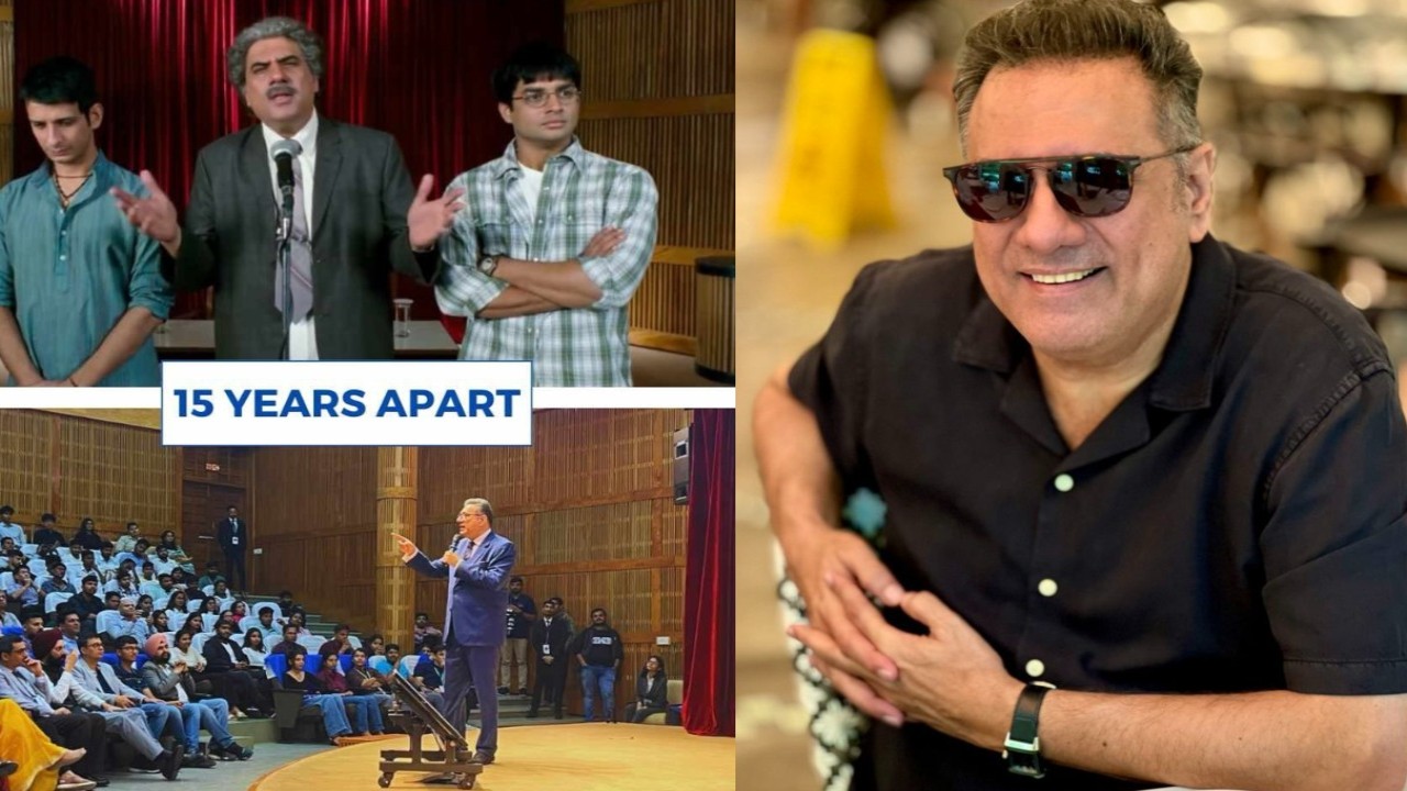 Boman Irani recalls shooting for Aamir Khan-led 3 Idiots as he visits IIM Banglore; Netizens get nostalgic about 'masterpiece'