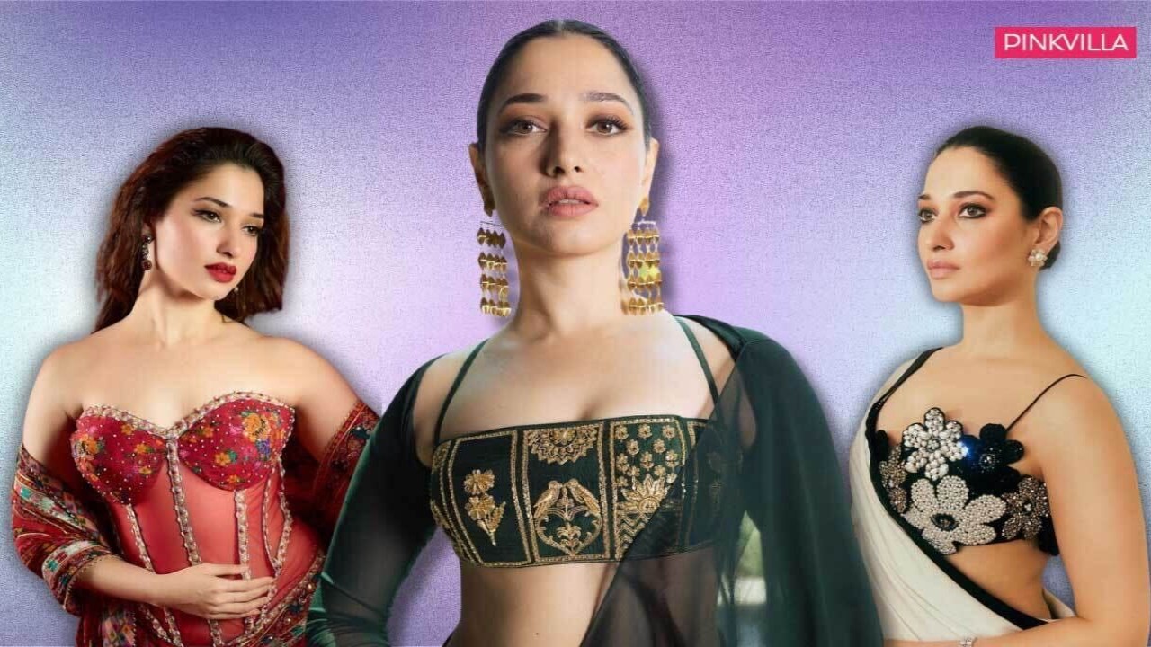 5 times Tamannaah Bhatia experimented with her pretty blouse designs