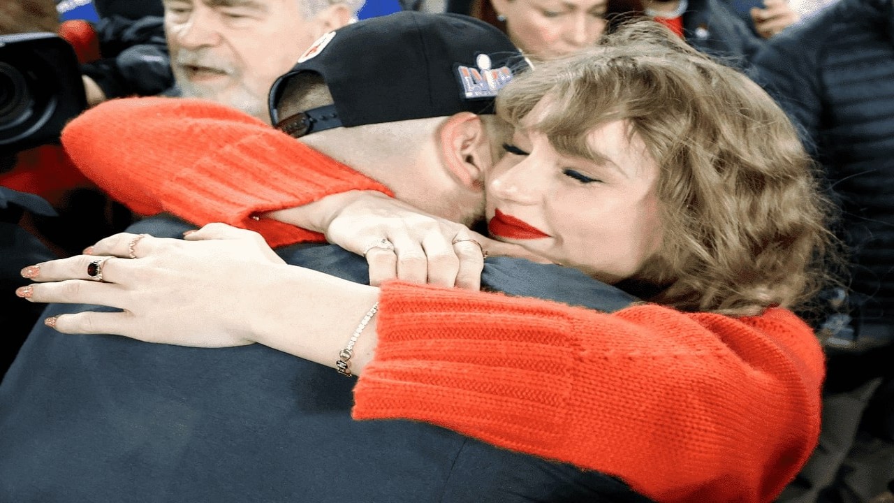 Taylor Swift and Travis Kelce (PC:Twitter)