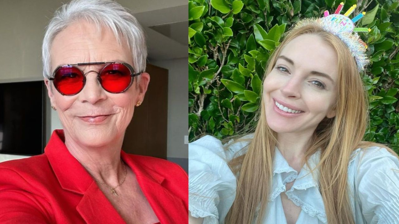 Jamie Lee Curtis and Lindsay Lohan (Images via Instagram)