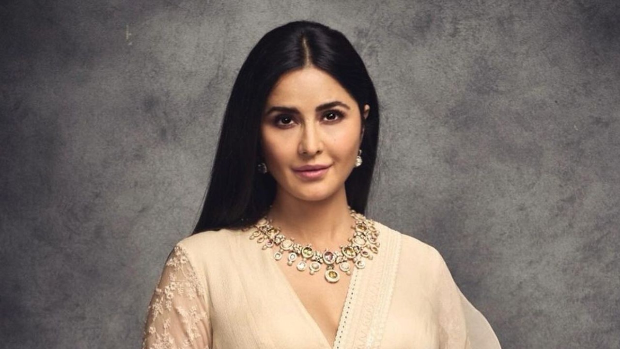 Katrina Kaif radiates grace and elegance in stunning ivory trench coat dress as she poses with fans in UNSEEN PIC from Abu Dhabi