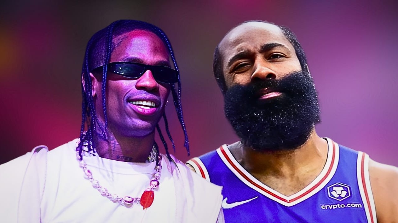 Travis Scott honors James Harden’s 35th birthday with a heartfelt toast in Las Vegas: “We’re just here to celebrate the best”