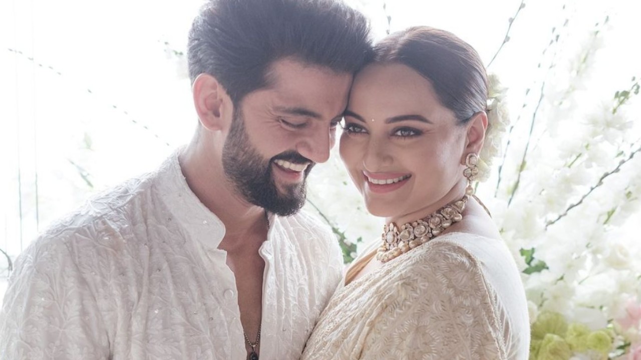 Sonakshi Sinha and Zaheer Iqbal 