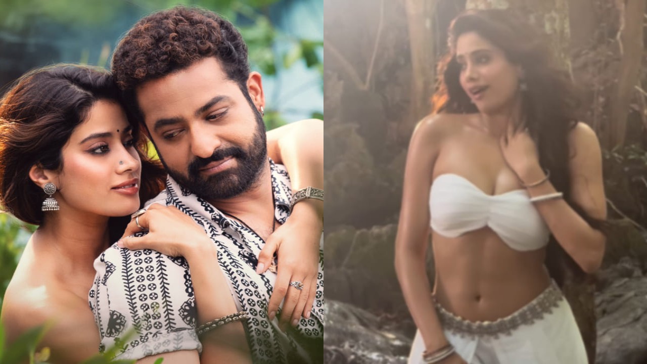 Devara: Janhvi Kapoor shares fun BTS moments from Chuttamalle song shoot with Jr NTR in Thailand