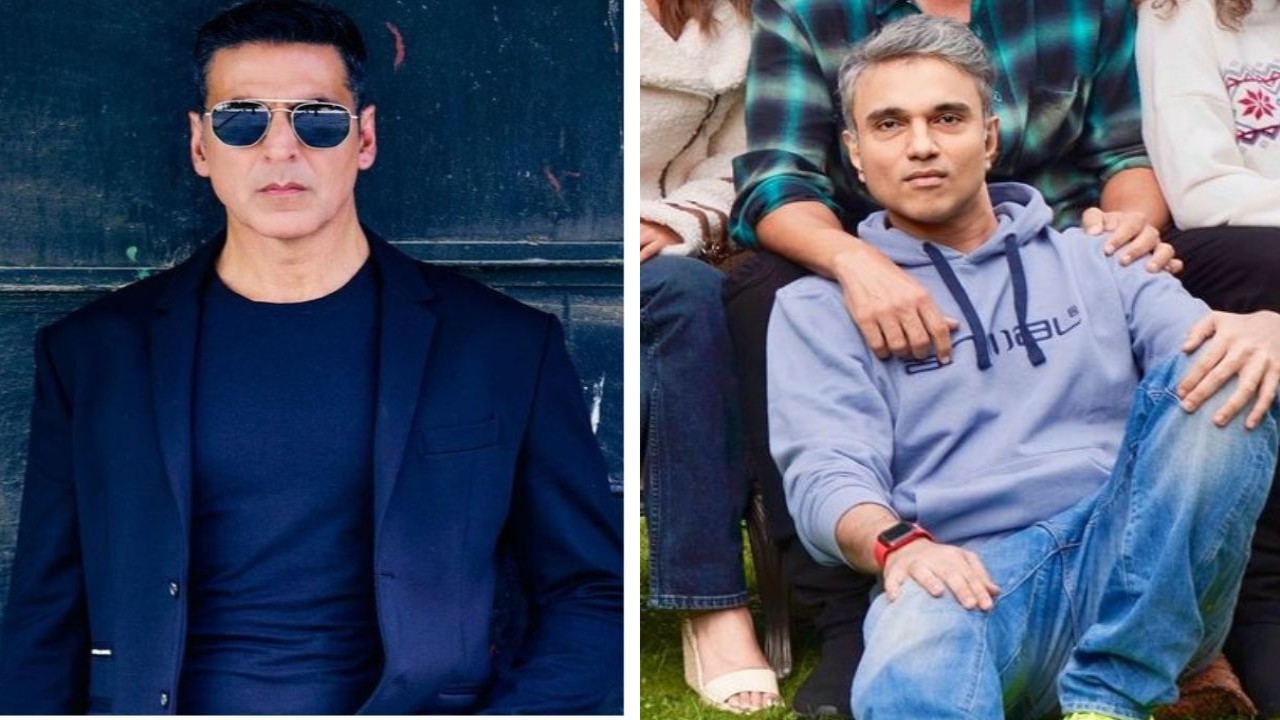 Akshay Kumar and Mudassar Aziz (Images via Celeb Instagram)