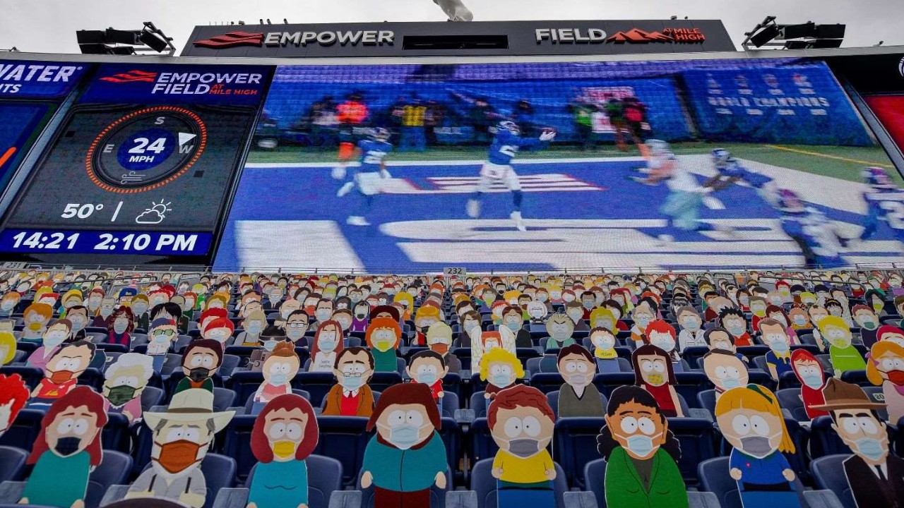 When the Entire Town of South Park Attended the Game Between Denver Broncos and Tampa Bay Bucs