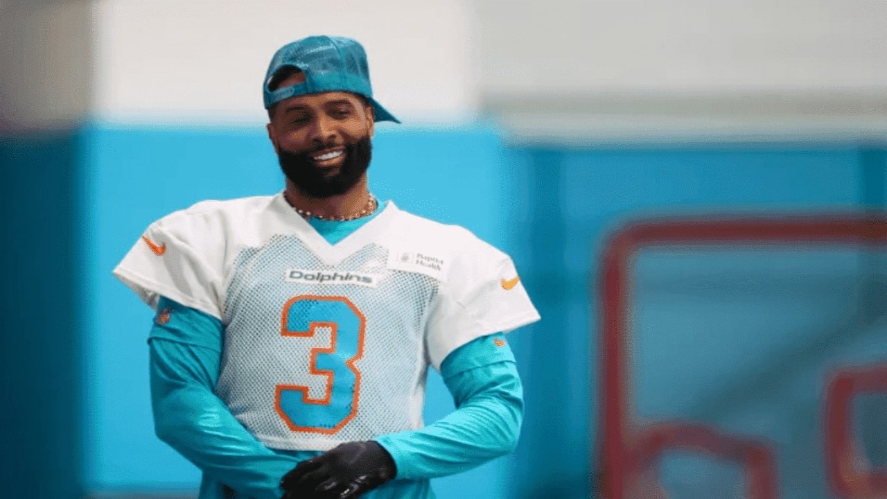 Odell Beckham Jr. Makes a Statement at Dolphins Camp by Arriving in Stylish Adidas Gear