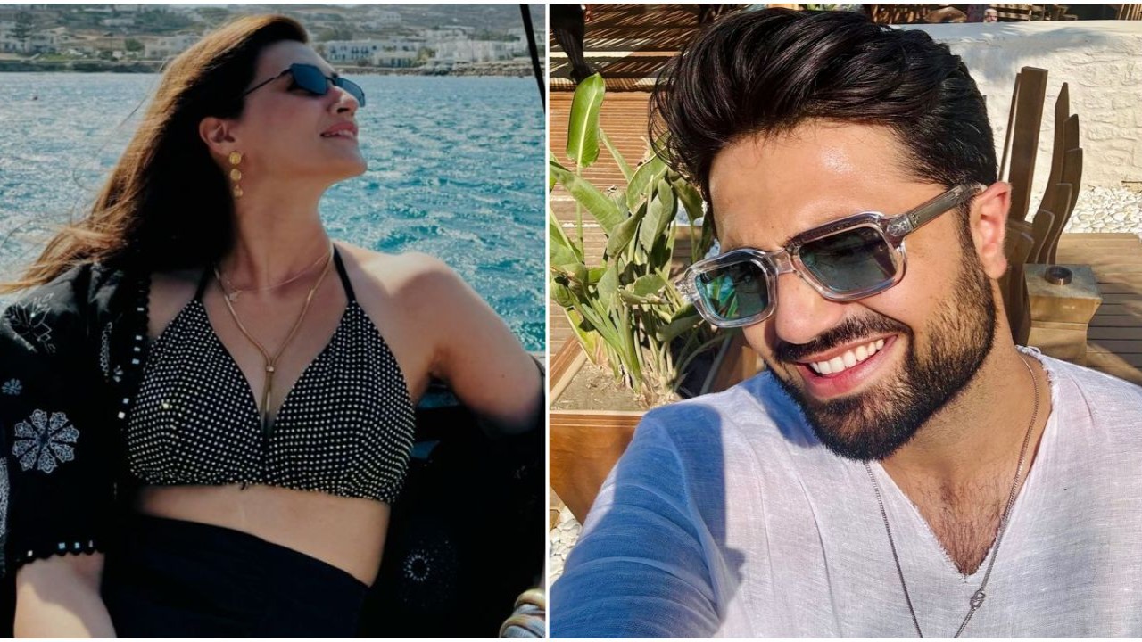 Kriti Sanon is all hearts on rumored beau Kabir Bahia's latest post; fans can’t stop gushing and call her ‘lucky’