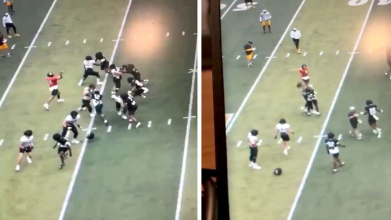 Watch: Appalachian State Player Brutally Assaults Teammate With His Own Helmet During Practice Session