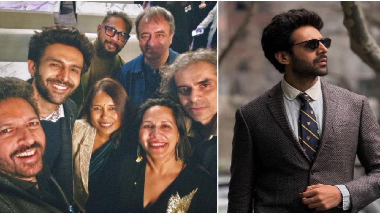 Kartik Aaryan is enjoying ‘little bit of everything’ with Karan Johar, Kabir Khan, Imtiaz Ali and others in Melbourne; PICS