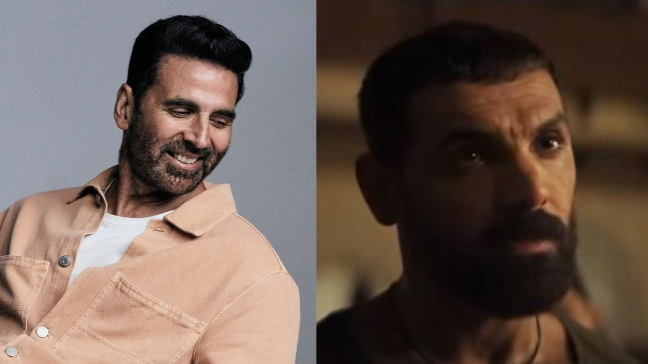 Akshay opens up on Khel Khel Mein's clash with John’s Vedaa; check what he said (Instgram/@akshaykumar, Youtube/Zee Music Company)