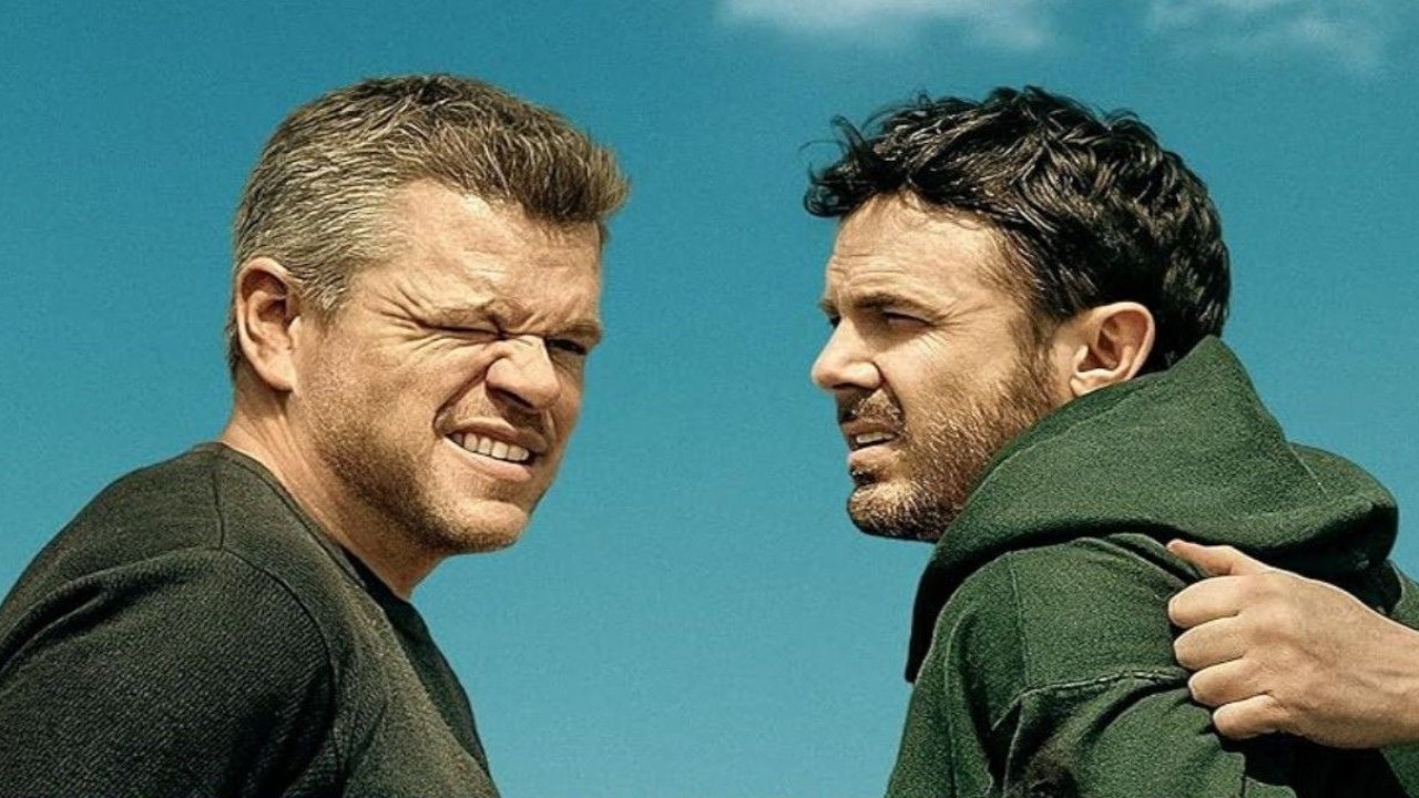 Matt Damon and Casey Affleck in The Instigators (CC: IMDb)