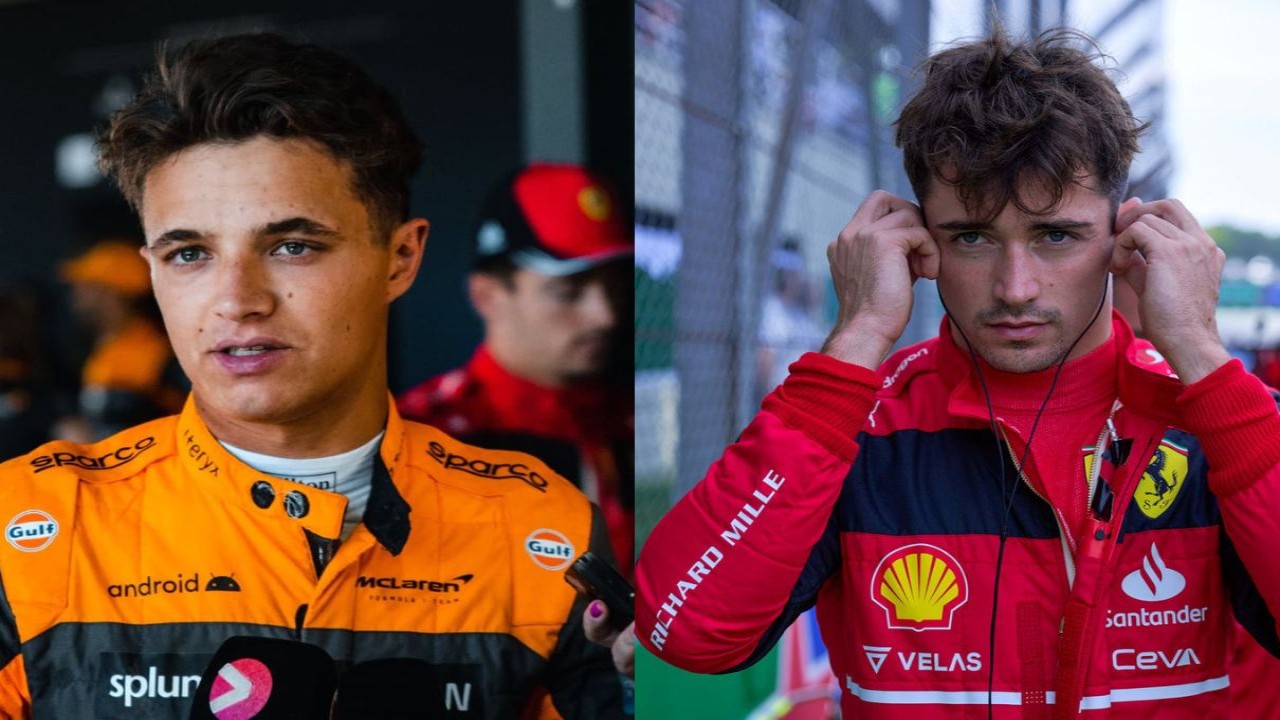 Lando Norris & Charles Leclerc [Credit-X]